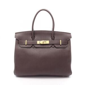 Hermes Birkin 30 Handbag, Togo Leather, Women's, Brown